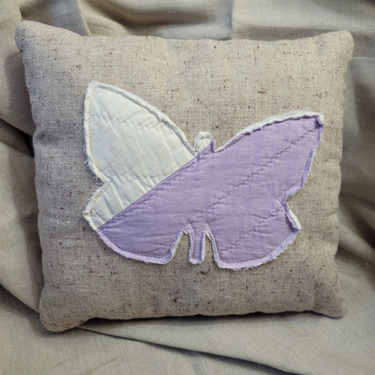 Antique 1920s Butterfly pillow