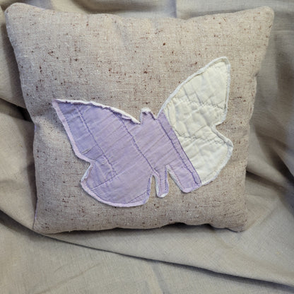 Antique 1920s Butterfly Pillow